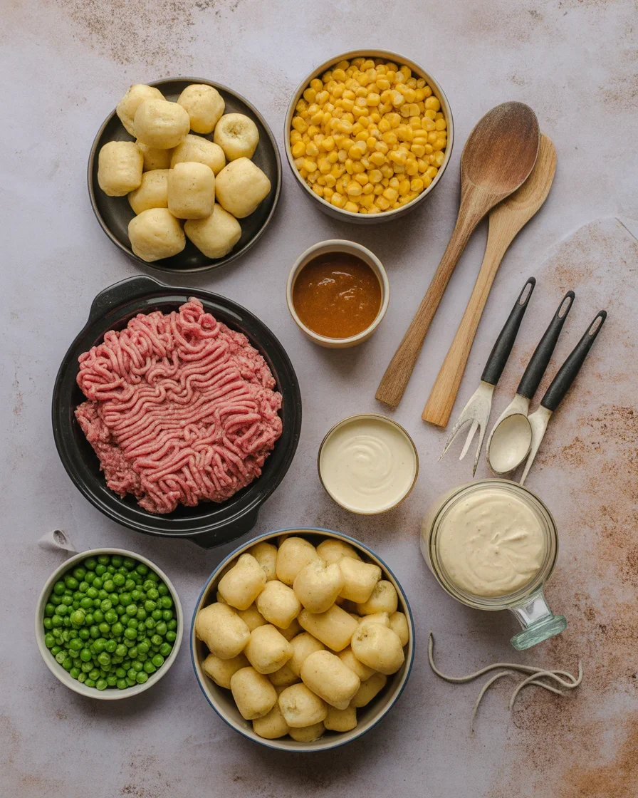 Crockpot Tatertot Casserole