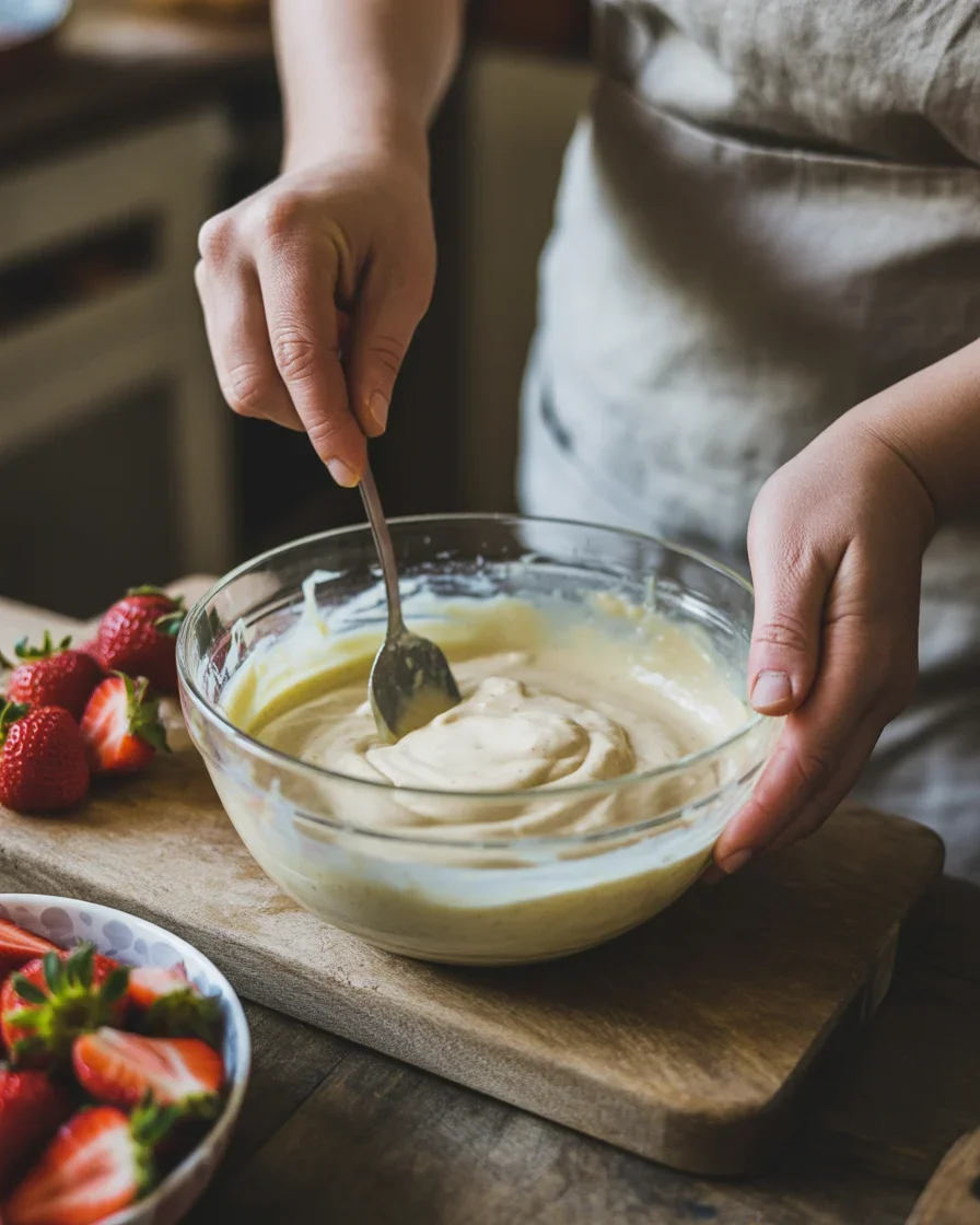 Delightful Strawberry Cheesecake Filled Donuts