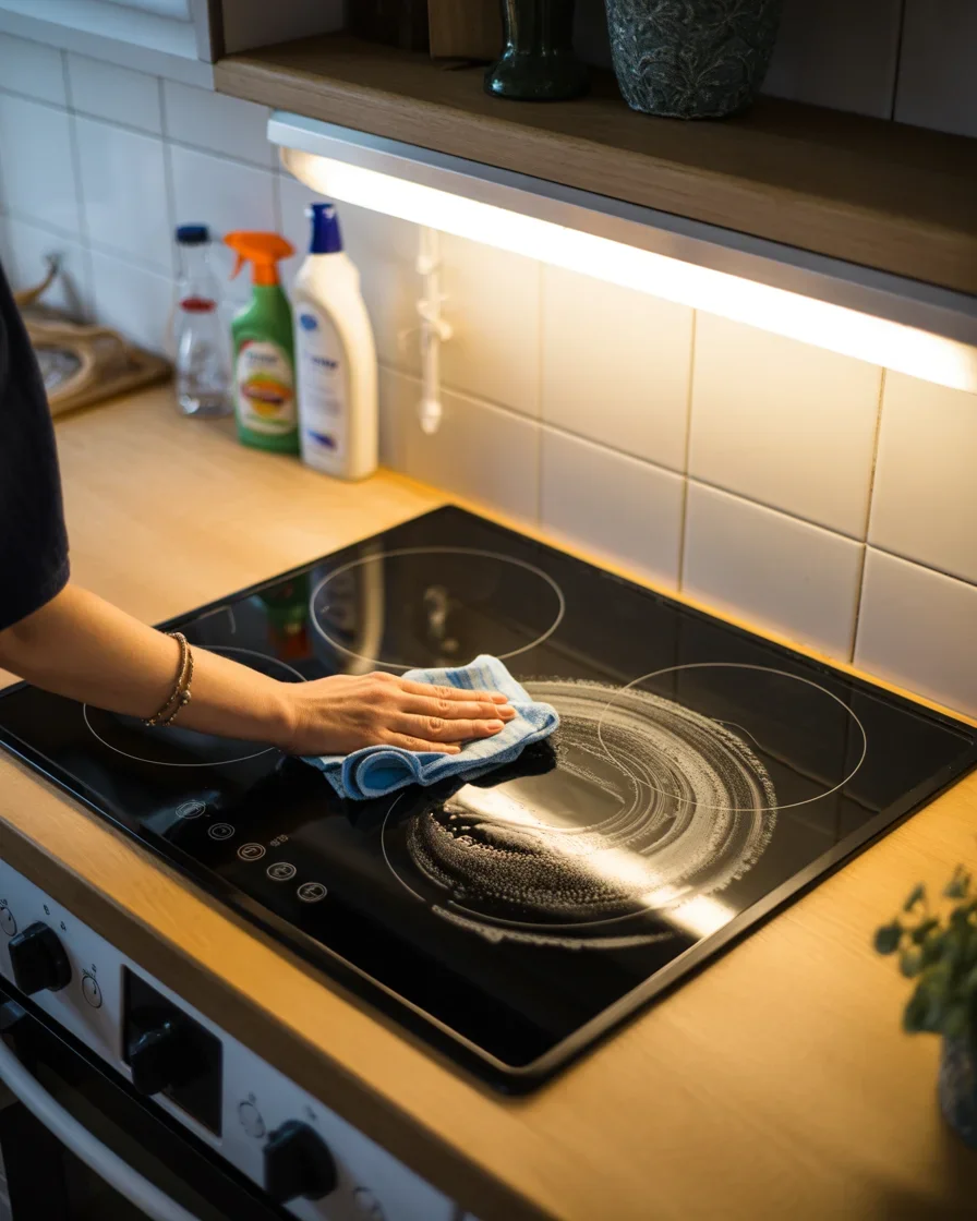 How to Clean a Greasy Stove Top Without Scratching It