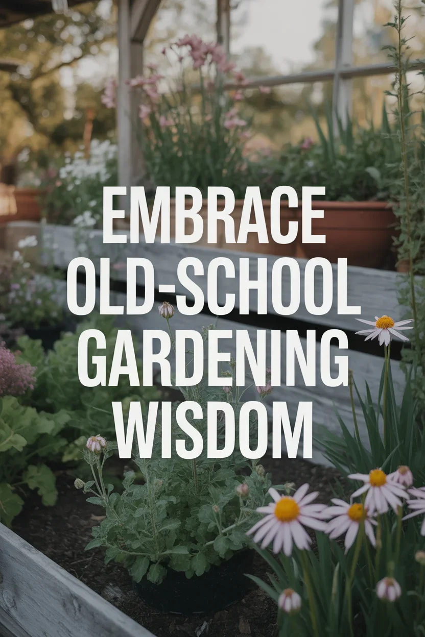 Embracing Old-School Garden Wisdom That Still Works Today
