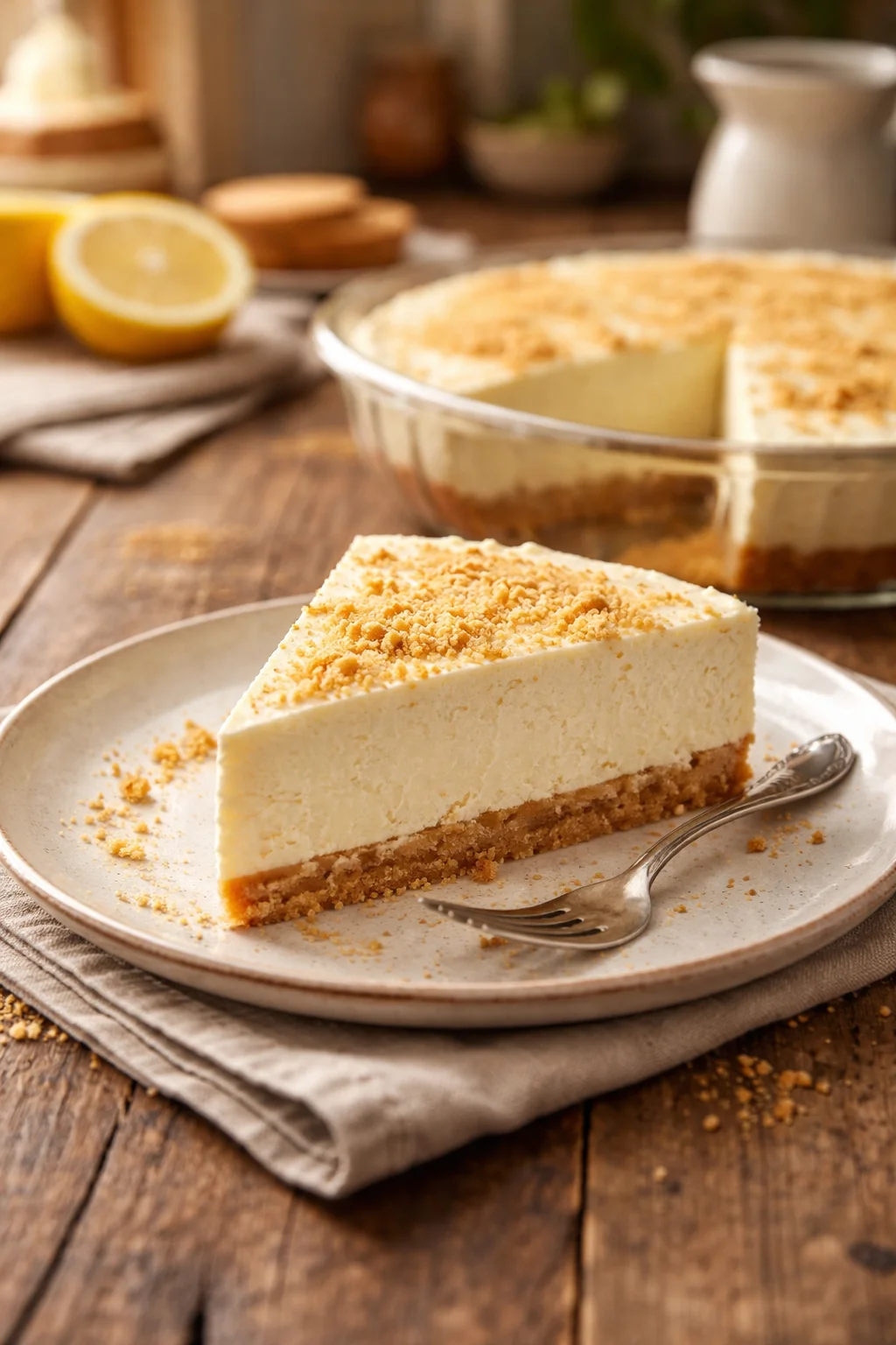 FAMOUS WOOLWORTH ICE-BOX CHEESECAKE