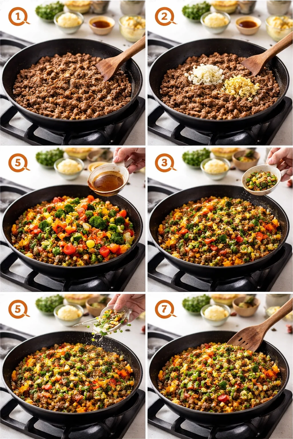 Ground Beef Stir Fry Recipe