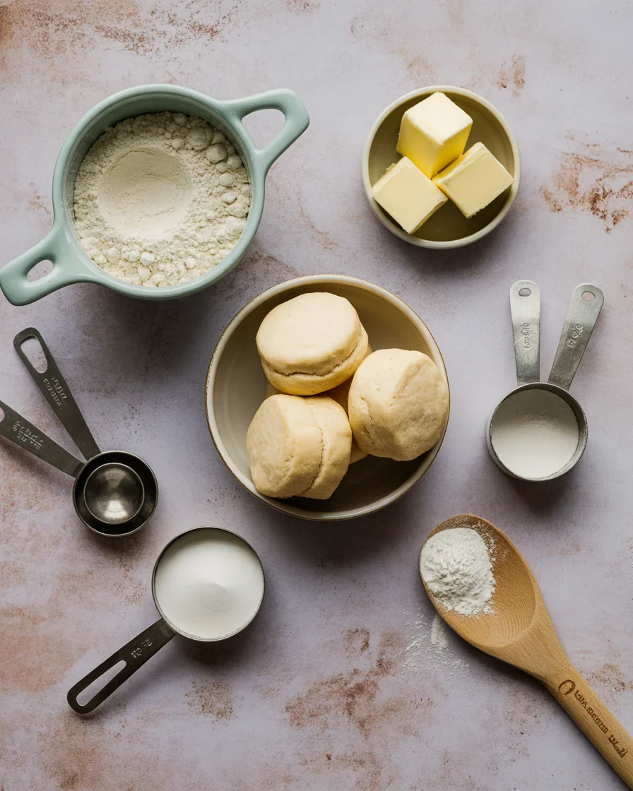 Homemade angel biscuits