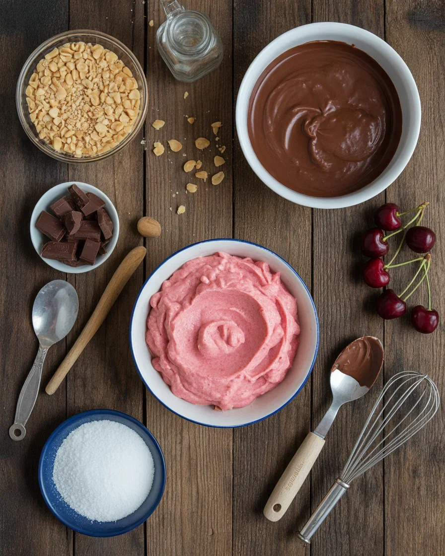 Homemade Cherry Mash Bars