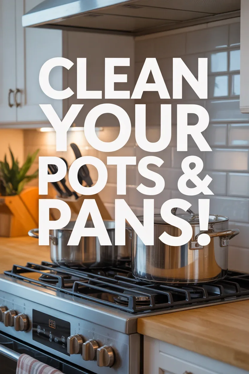 How to Clean Your Pots & Pans