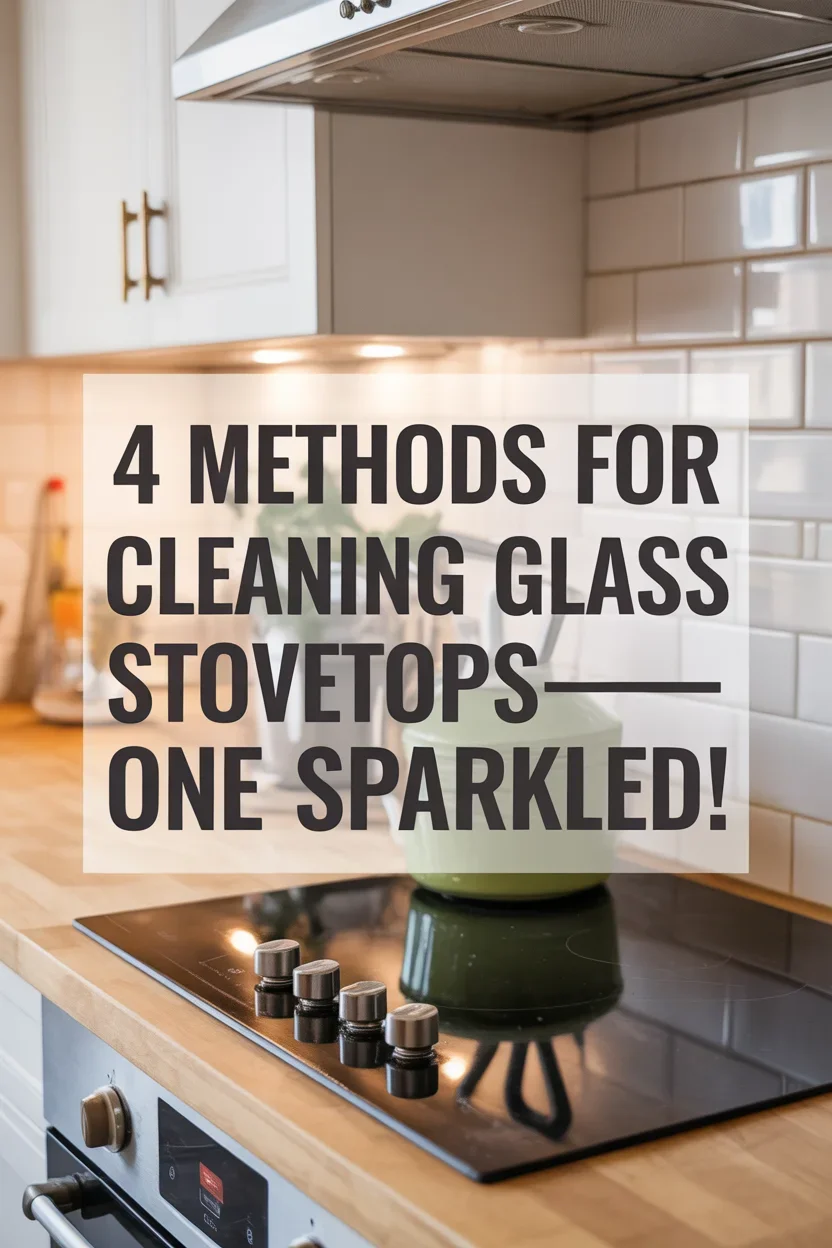 I Tried 4 Methods for Cleaning Glass Stovetops, and the Winner Removed Every Gunky Bit (With No Streaks!)