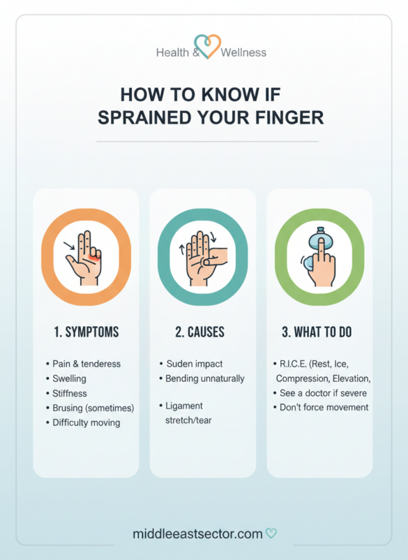 How to Know if You Sprained Your Finger