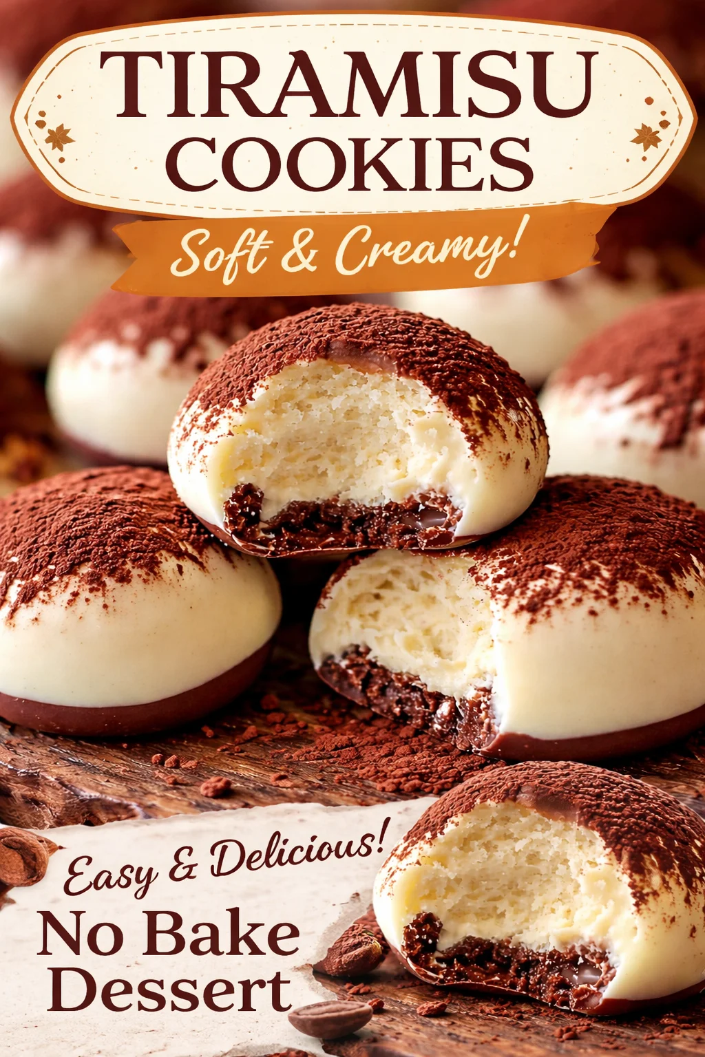 No-Bake Espresso-Kissed Tiramisu Truffles