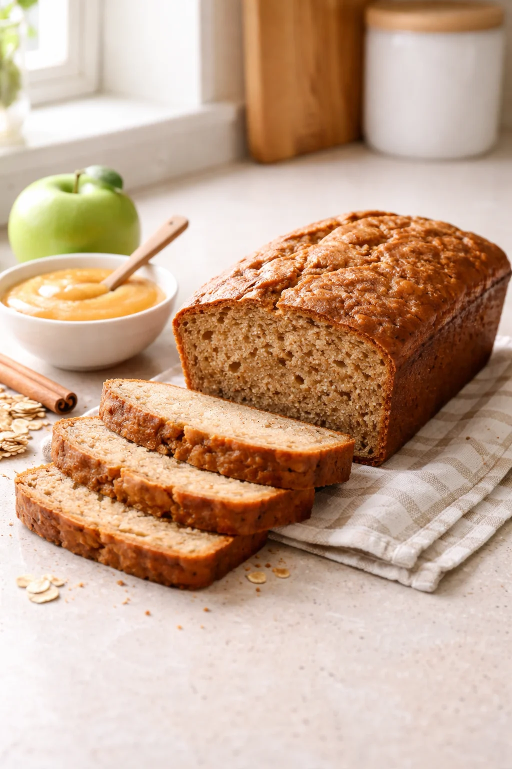 OLD-FASHIONED APPLESAUCE BREAD