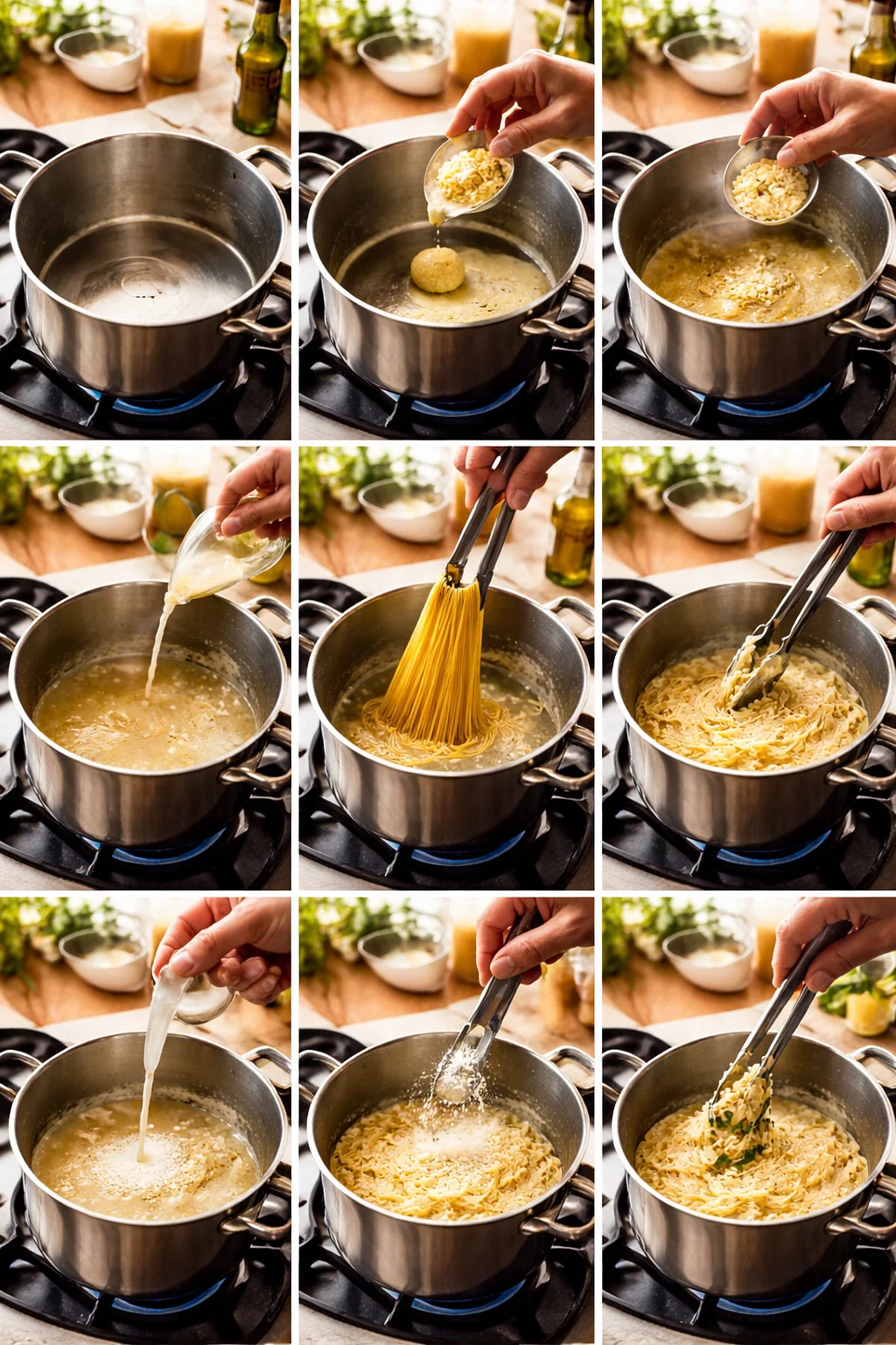 One Pot Creamy Garlic Pasta