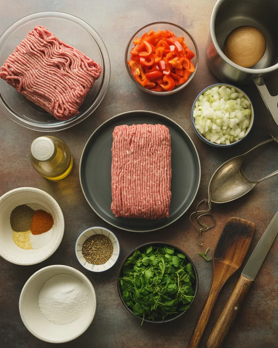 Philly Cheesesteak Meatloaf