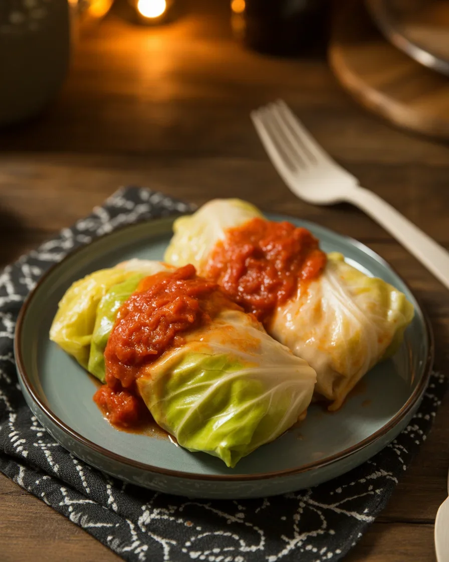 POLISH STUFFED CABBAGE ROLLS