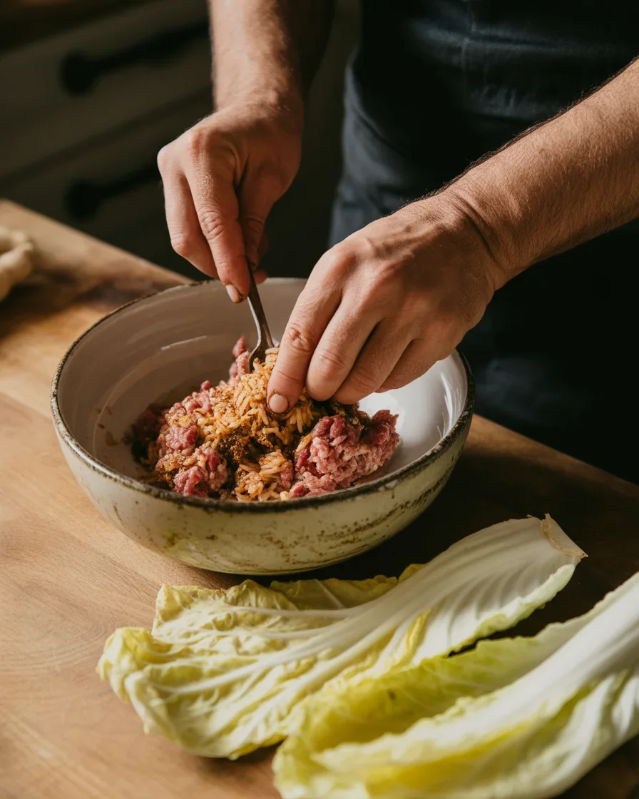 POLISH STUFFED CABBAGE ROLLS