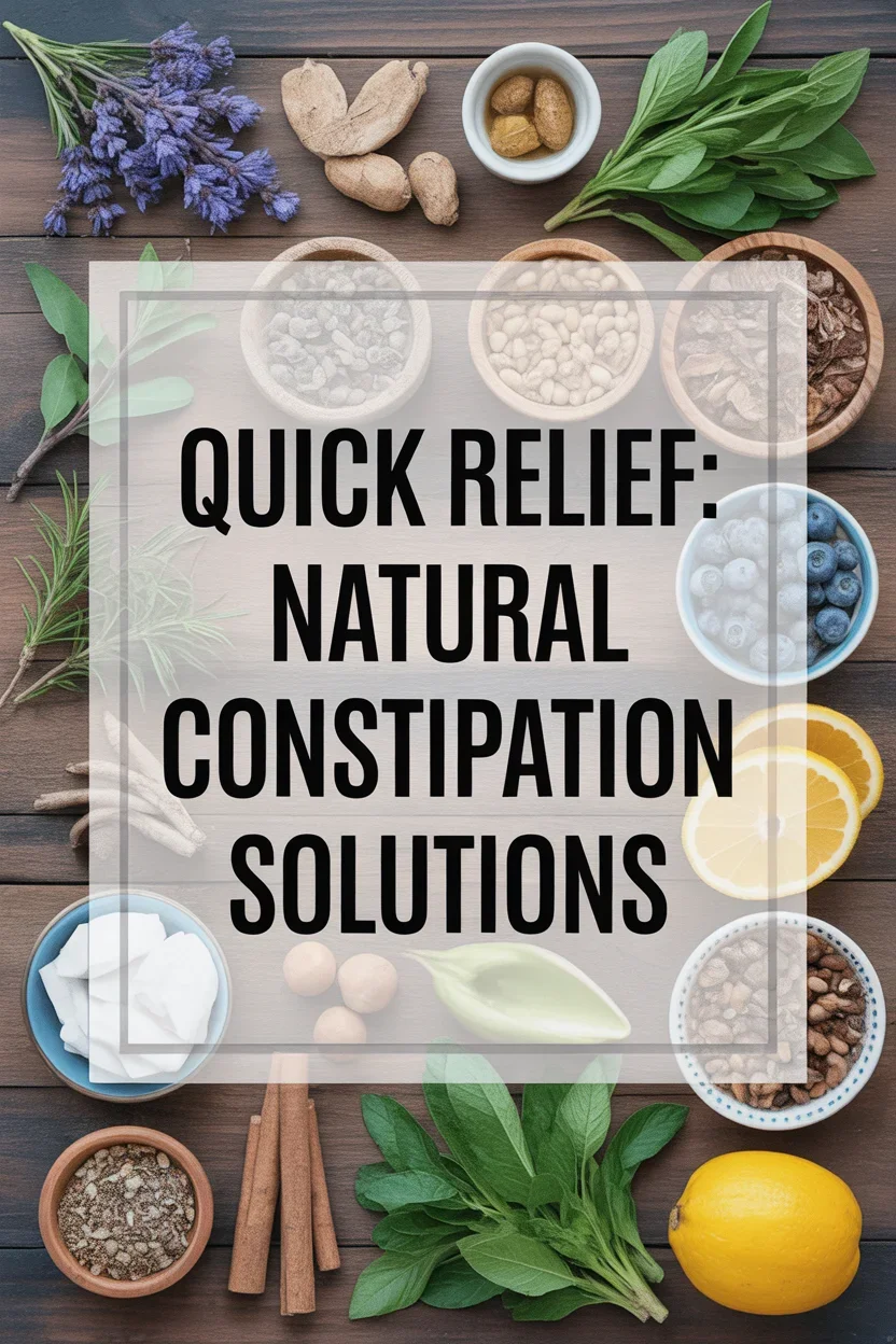 Quick and Easy: How to Relieve Constipation Naturally in 30 Minutes