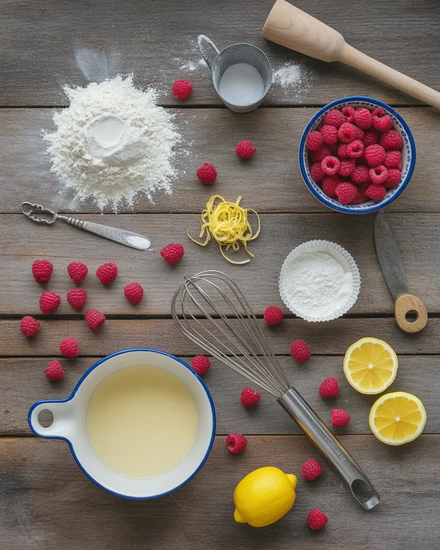 Raspberry Lemon Heaven Cupcakes