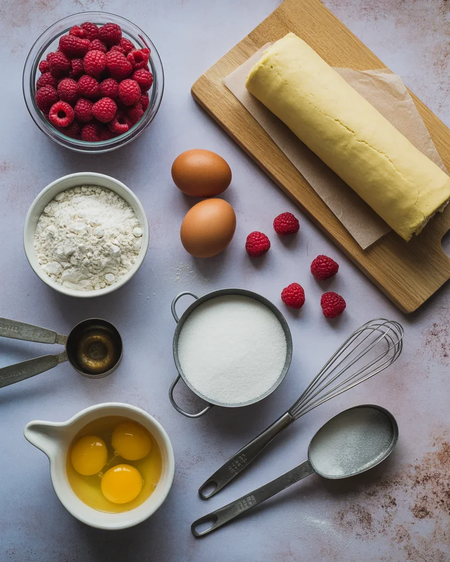 Raspberry Roll Recipe