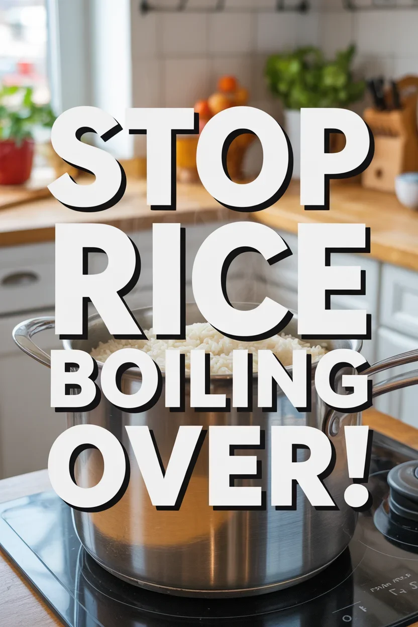 Rice Boiling Over Again? Here's How to Stop It for Good!