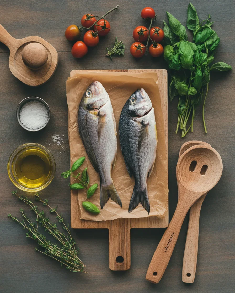 Roasted Fish with Cherry Tomatoes