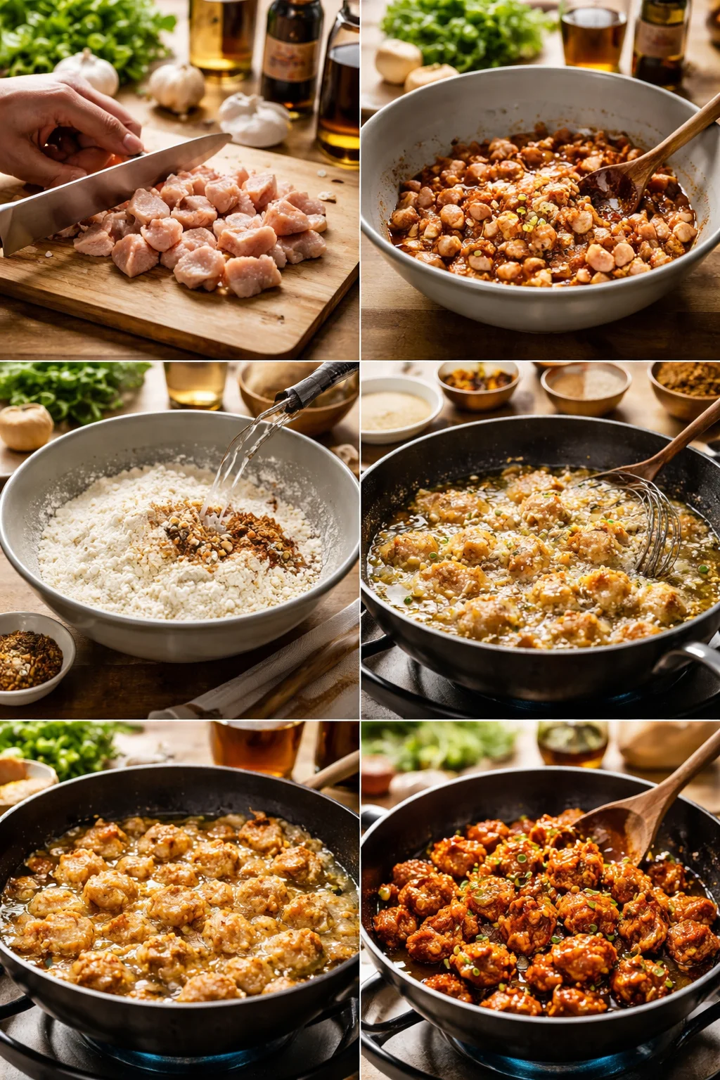 Spicy Korean Fried Chicken