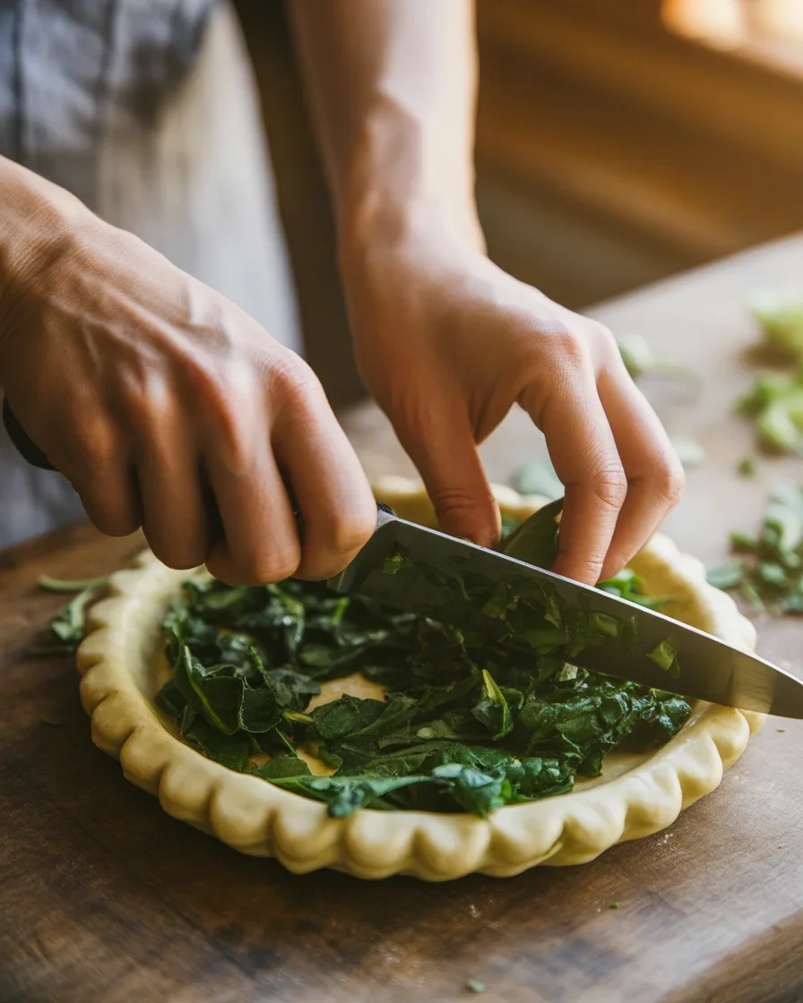 Spinach Stuffed Pastry