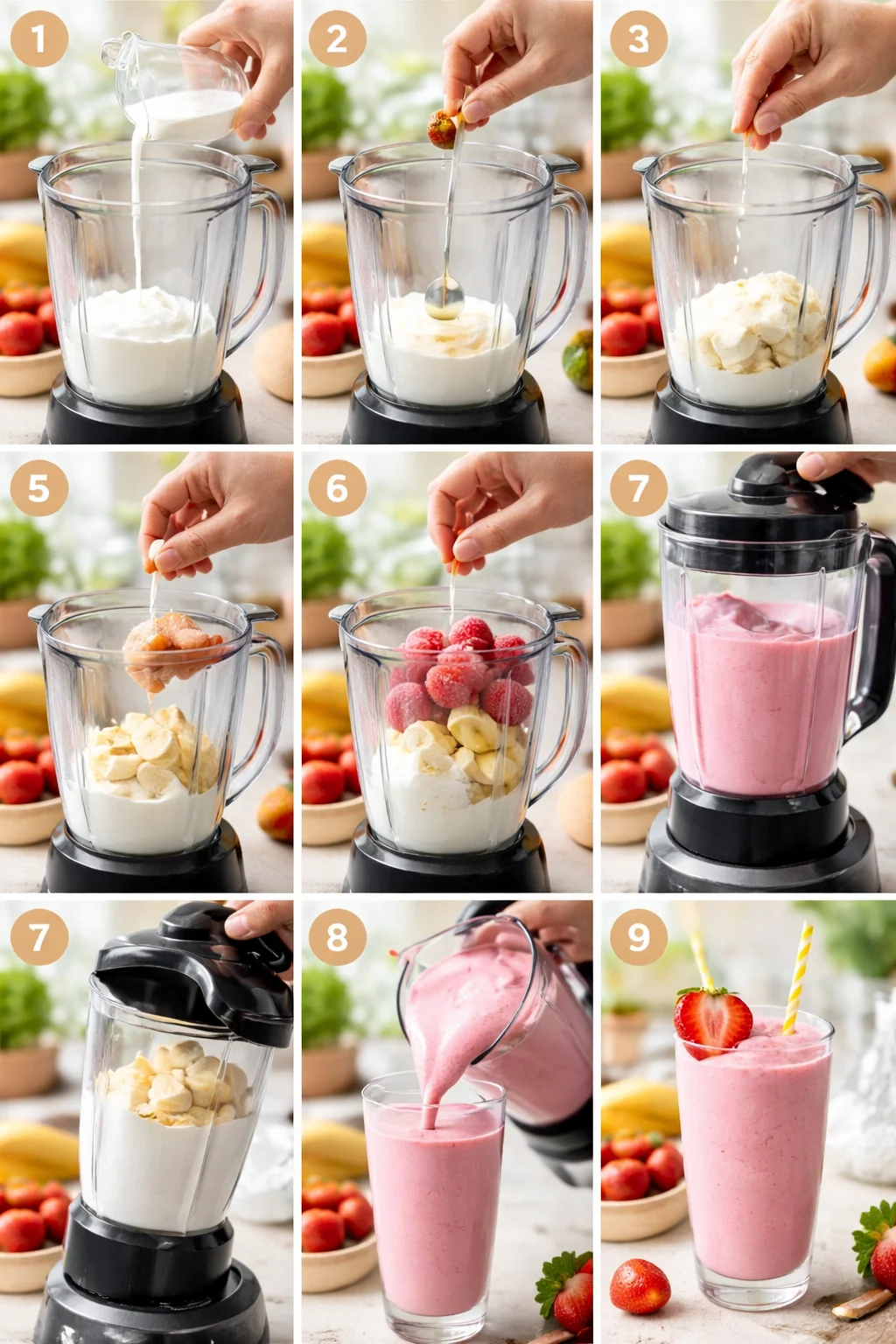 Strawberry Banana Smoothie