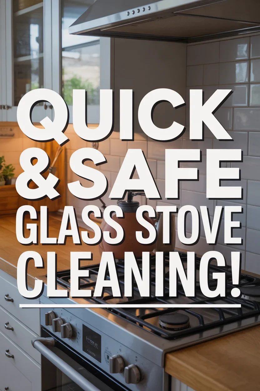 The Best Way to Clean a Glass Stove Top Quickly and Safely