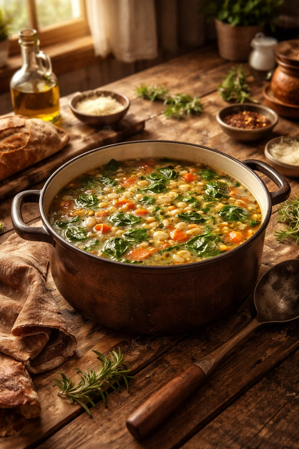 Tuscan White Bean Soup
