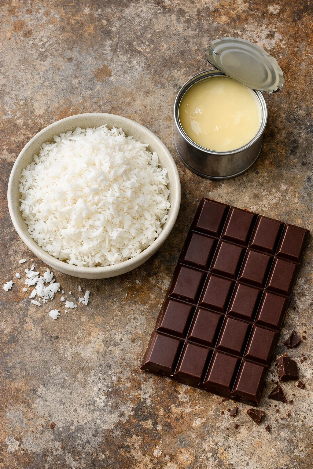 3-INGREDIENT Homemade MOUNDS Bars