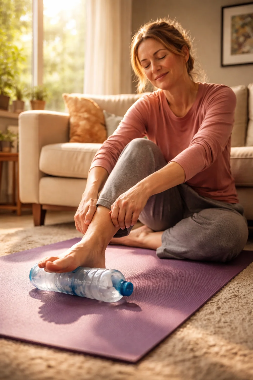 5 Frozen Water Bottle Hacks That Can Calm Your Heel Pain