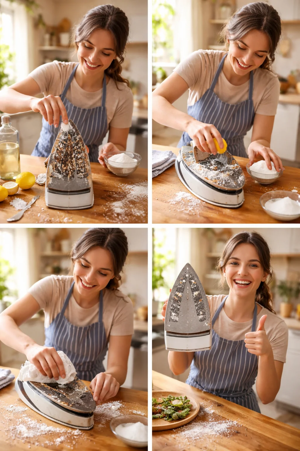 5 Salt Scrub Techniques That Can Remove Burnt-On Iron Plate Buildup