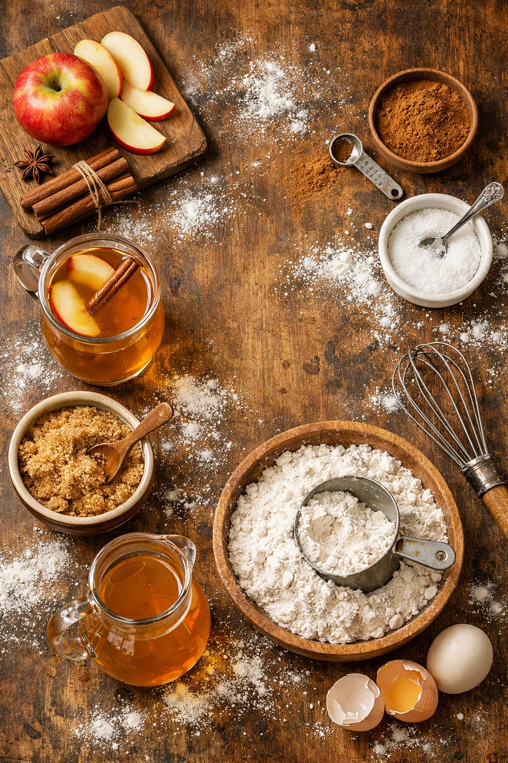 Apple Cider Doughnut Cake