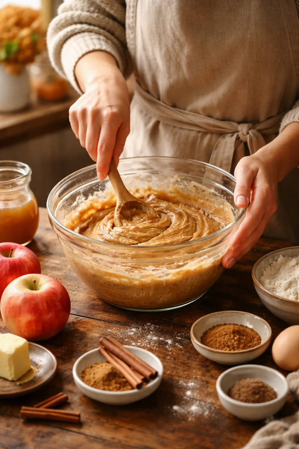 Apple Cinder Donut Bread