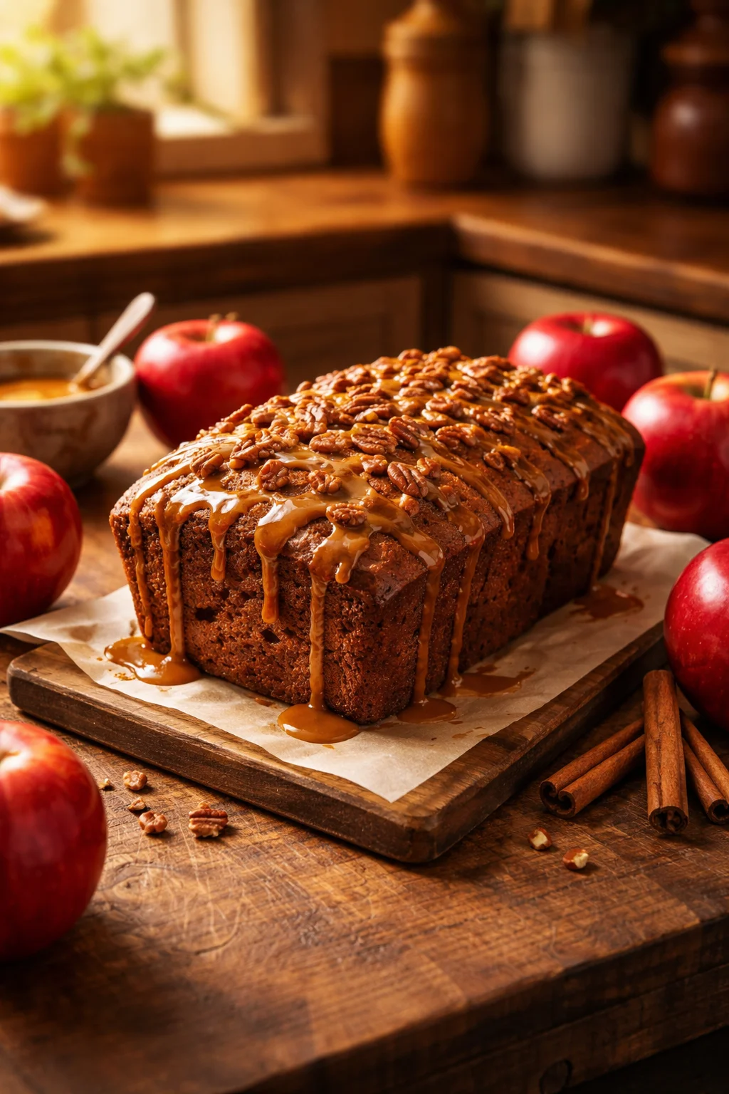 Caramel Apple Bread