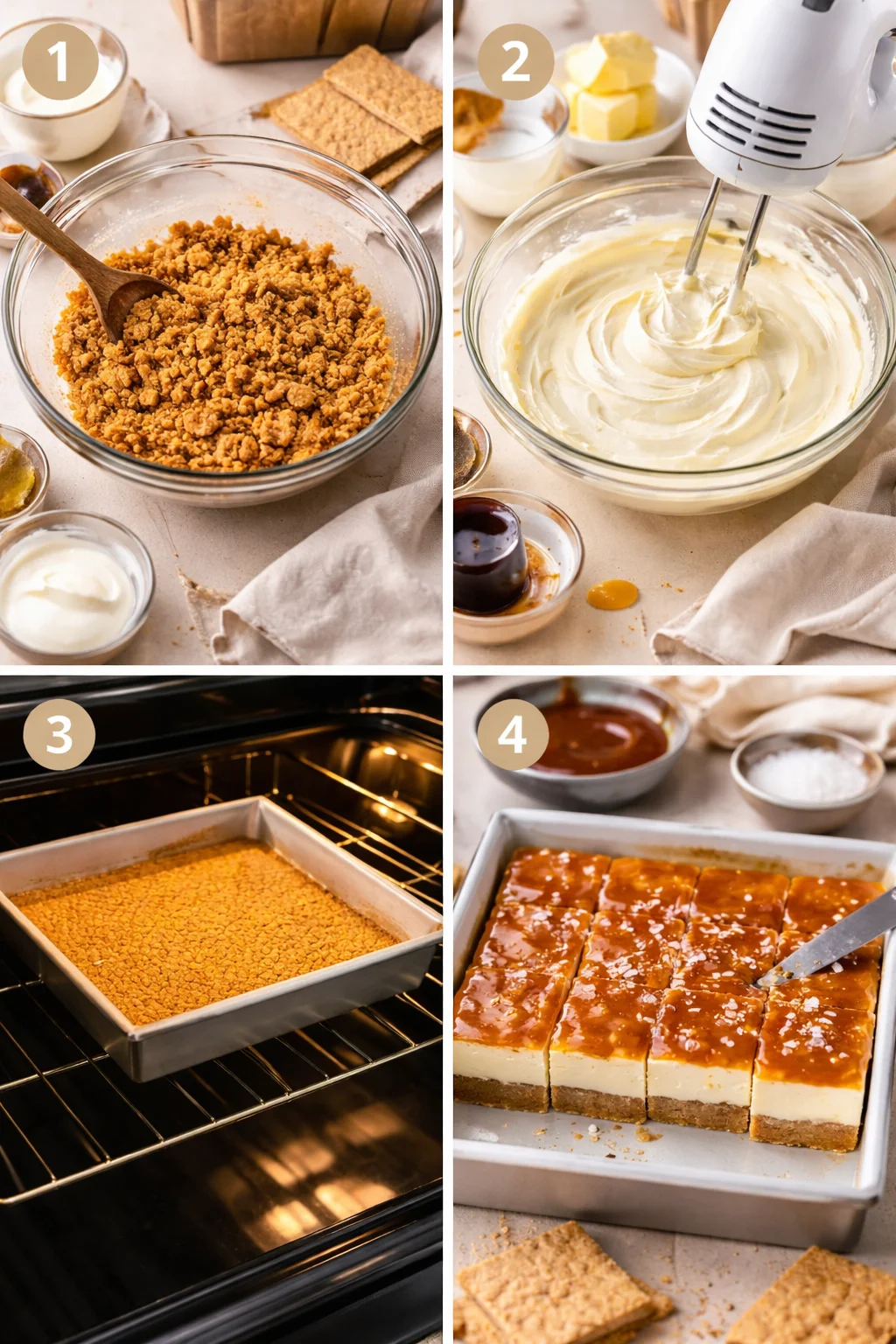 Caramel Cheesecake Bars