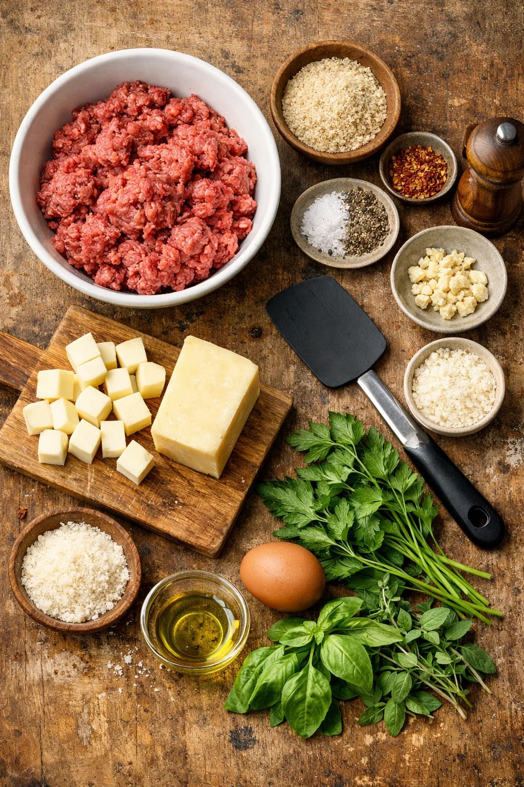Cheese Stuffed Meatballs