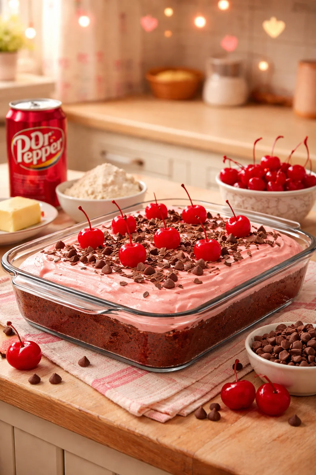 Cherry Dr Pepper Cake