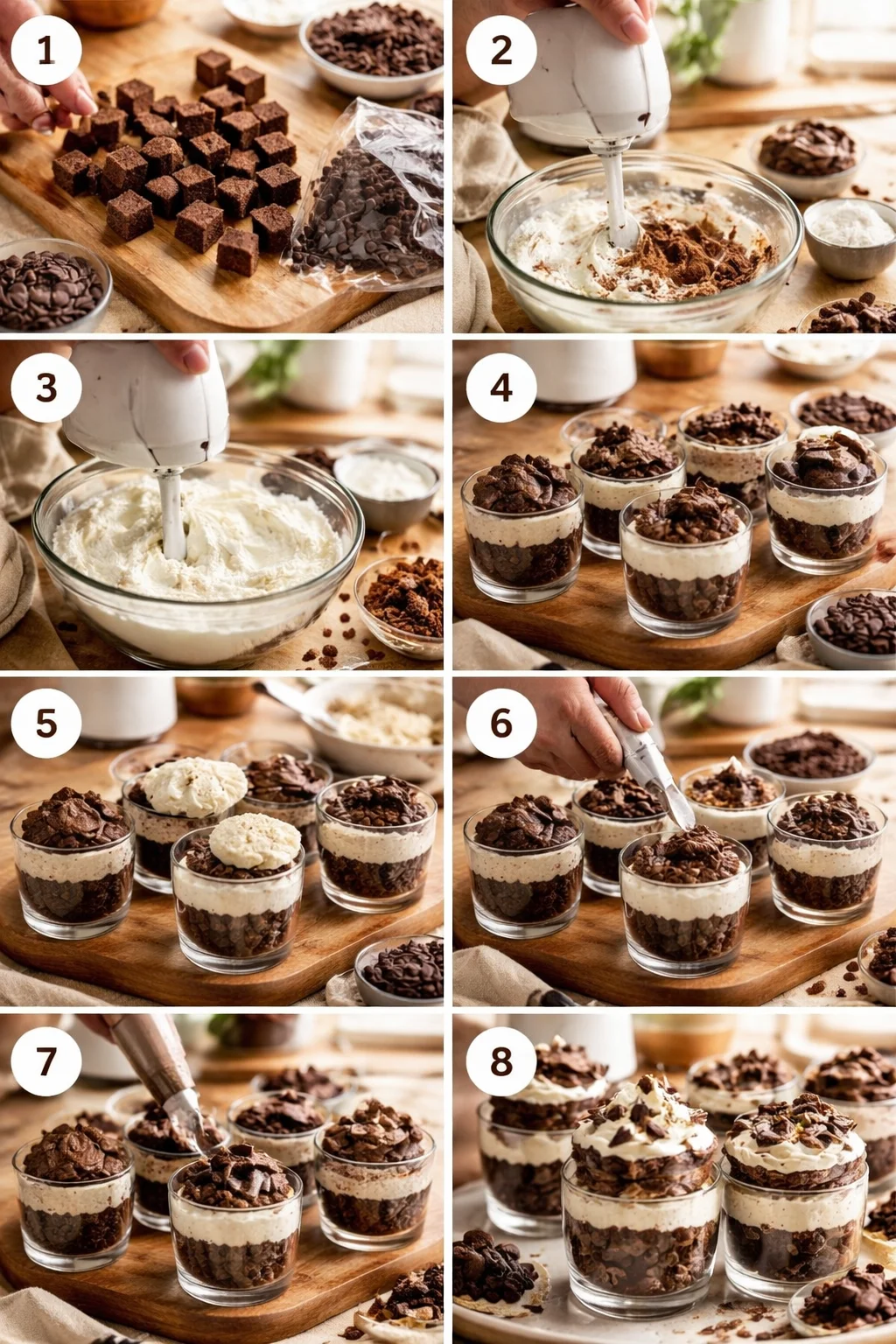 Chocolate Cheesecake Trifle