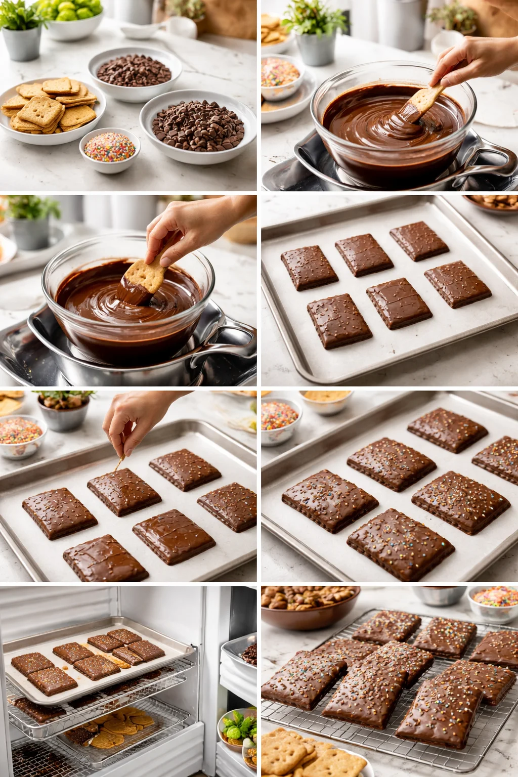 Chocolate-Covered Graham Crackers