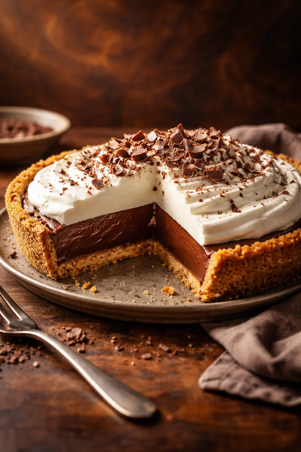 Chocolate Pudding Pie