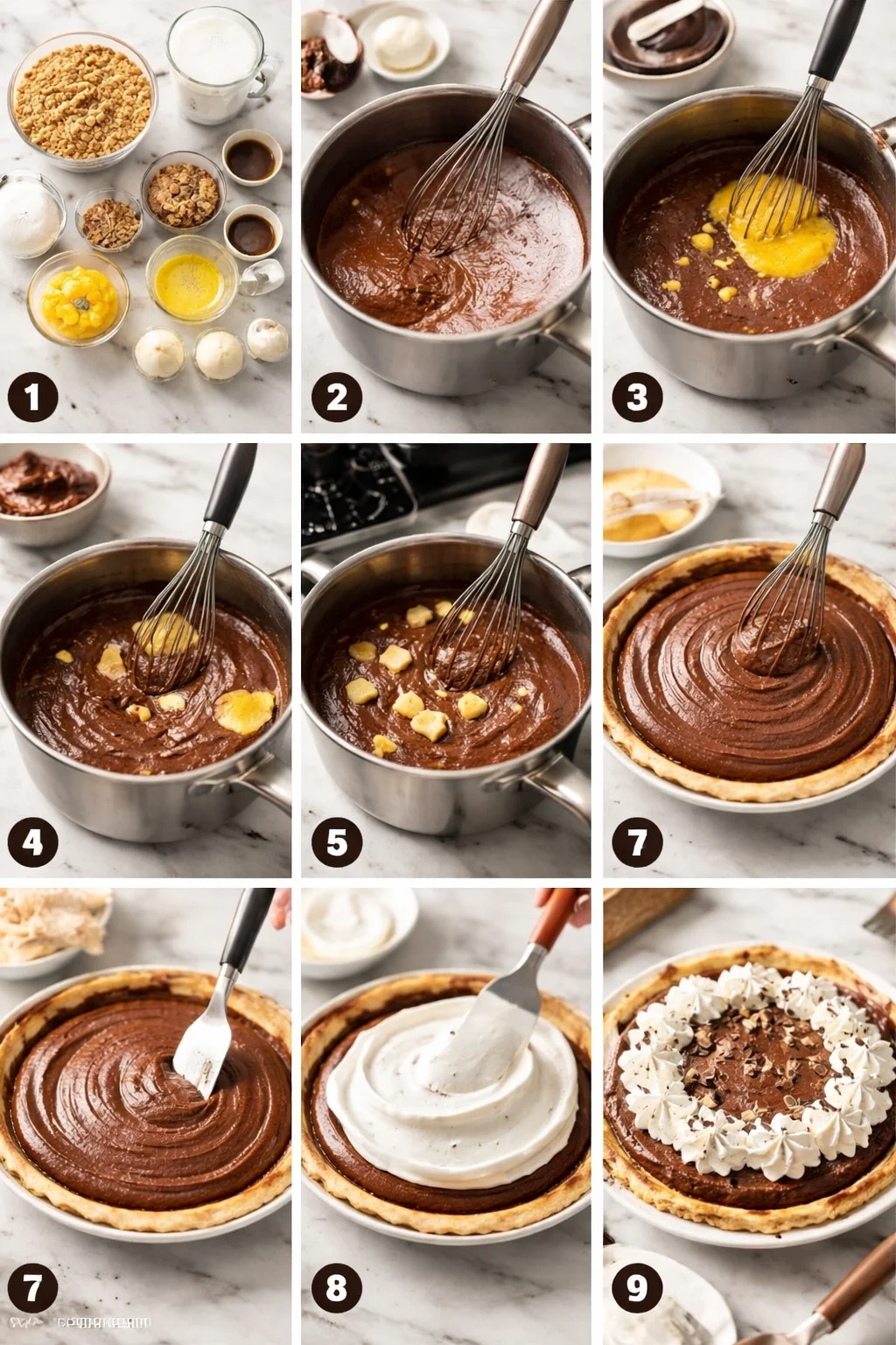 Chocolate Pudding Pie