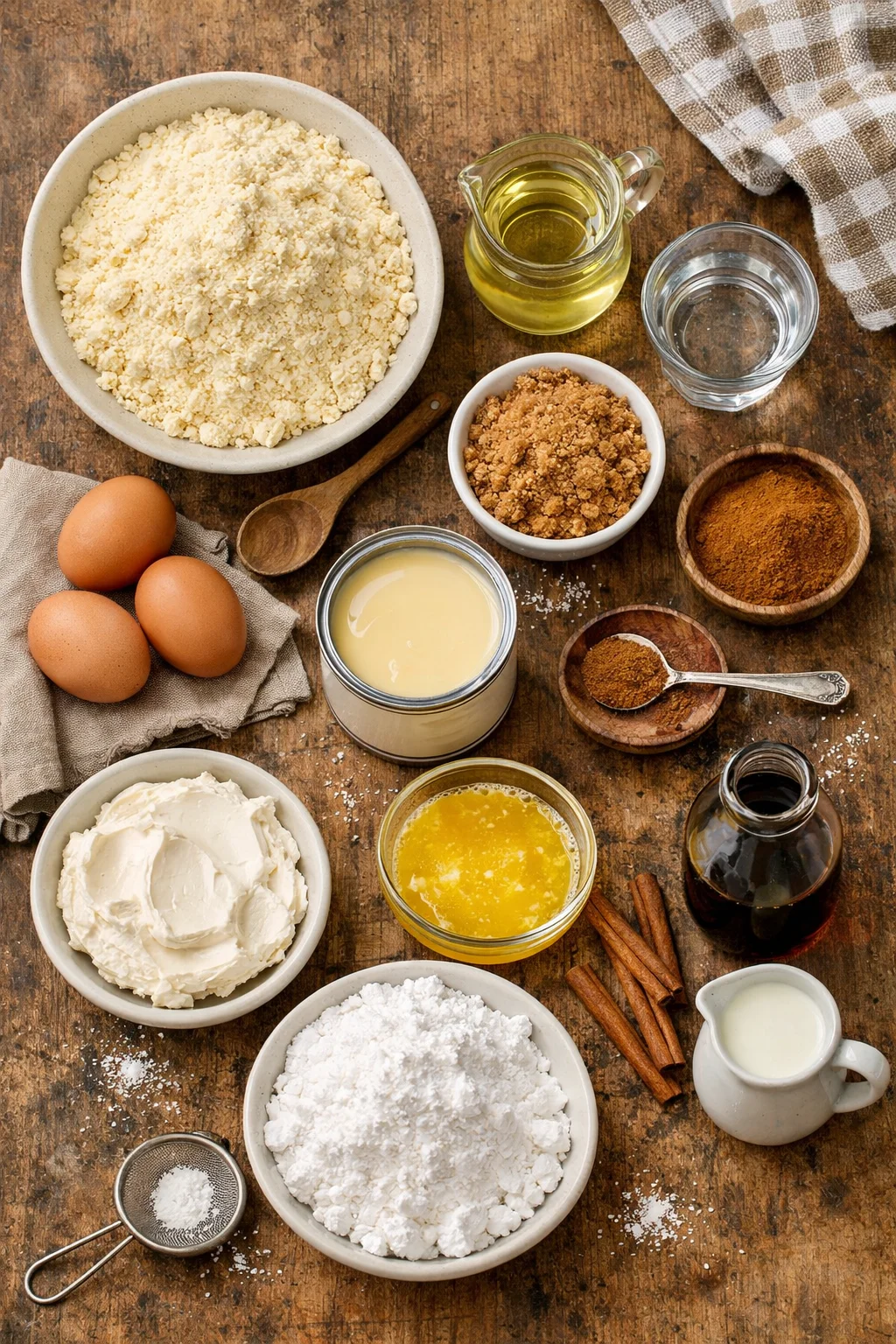 CINNAMON ROLL POKE CAKE
