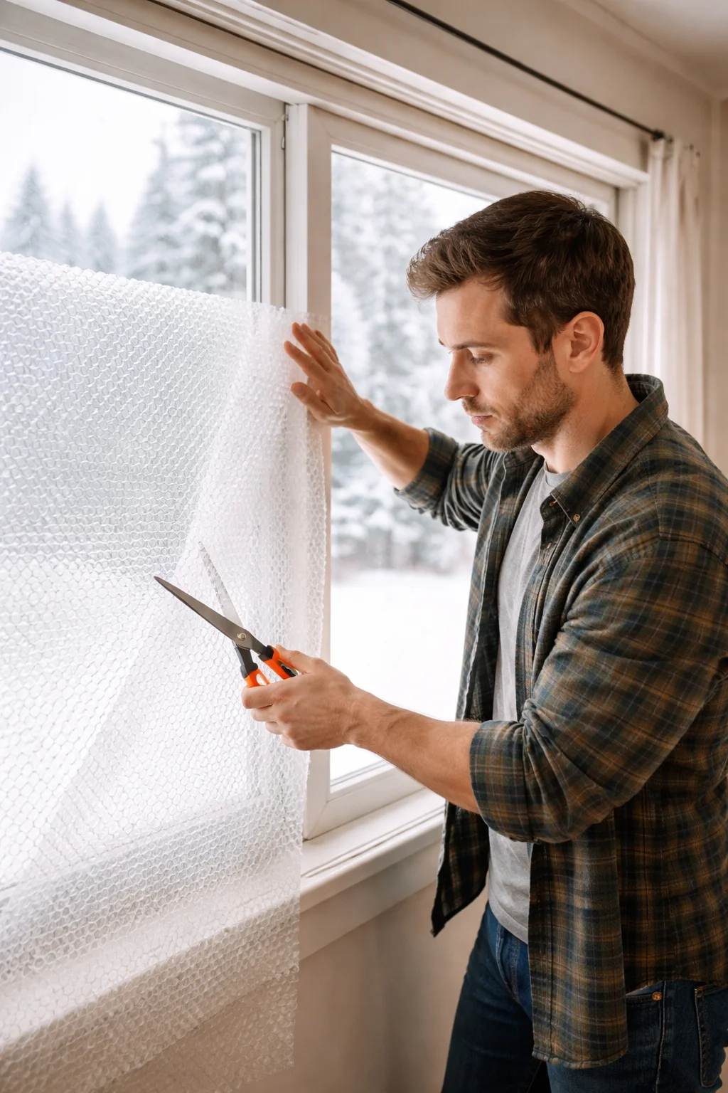 Cut Heat Loss in Half During the Winter