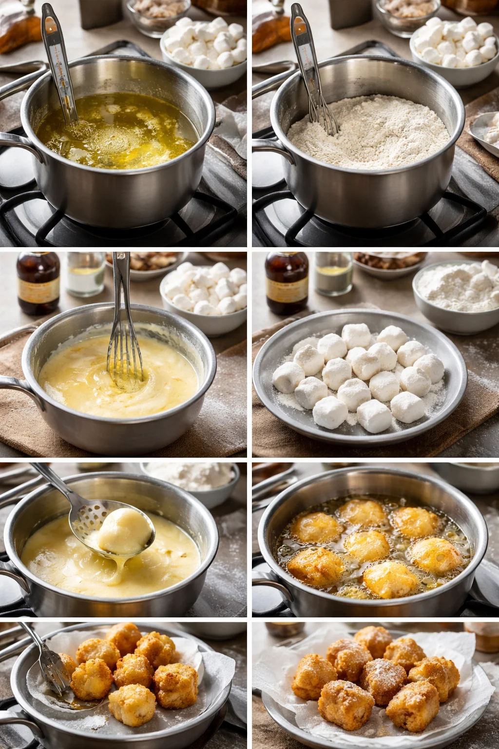 DEEP FRIED MARSHMALLOWS