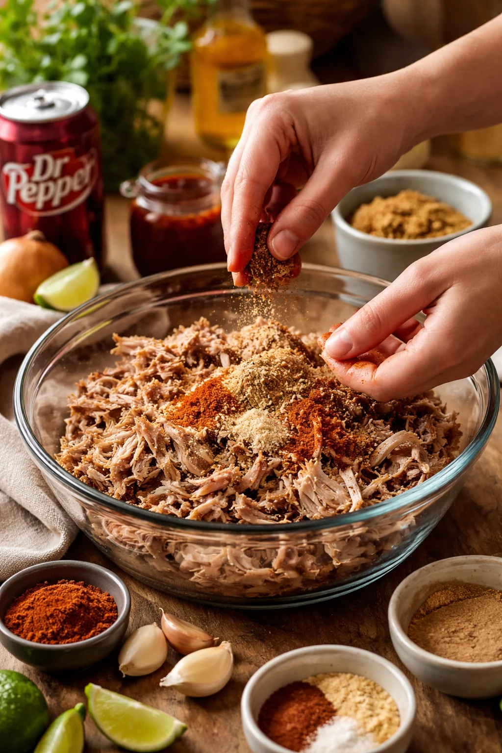 Dr Pepper Pulled Pork