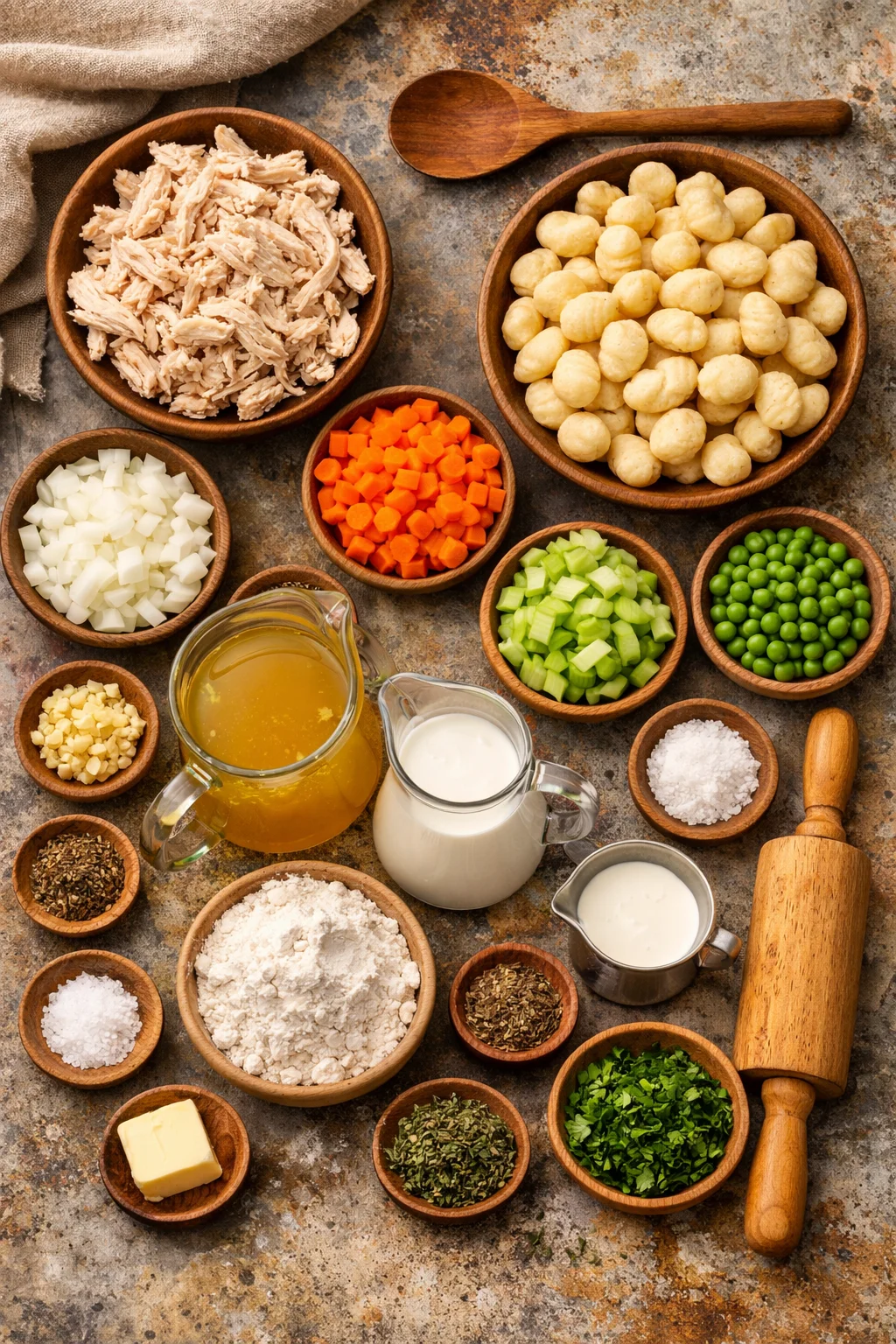 Gnocchi Chicken Pot Pie