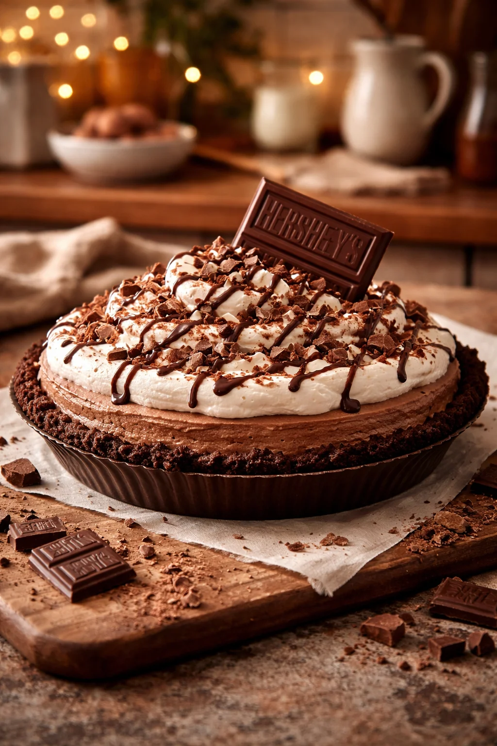 Hershey Pie (No-Bake)