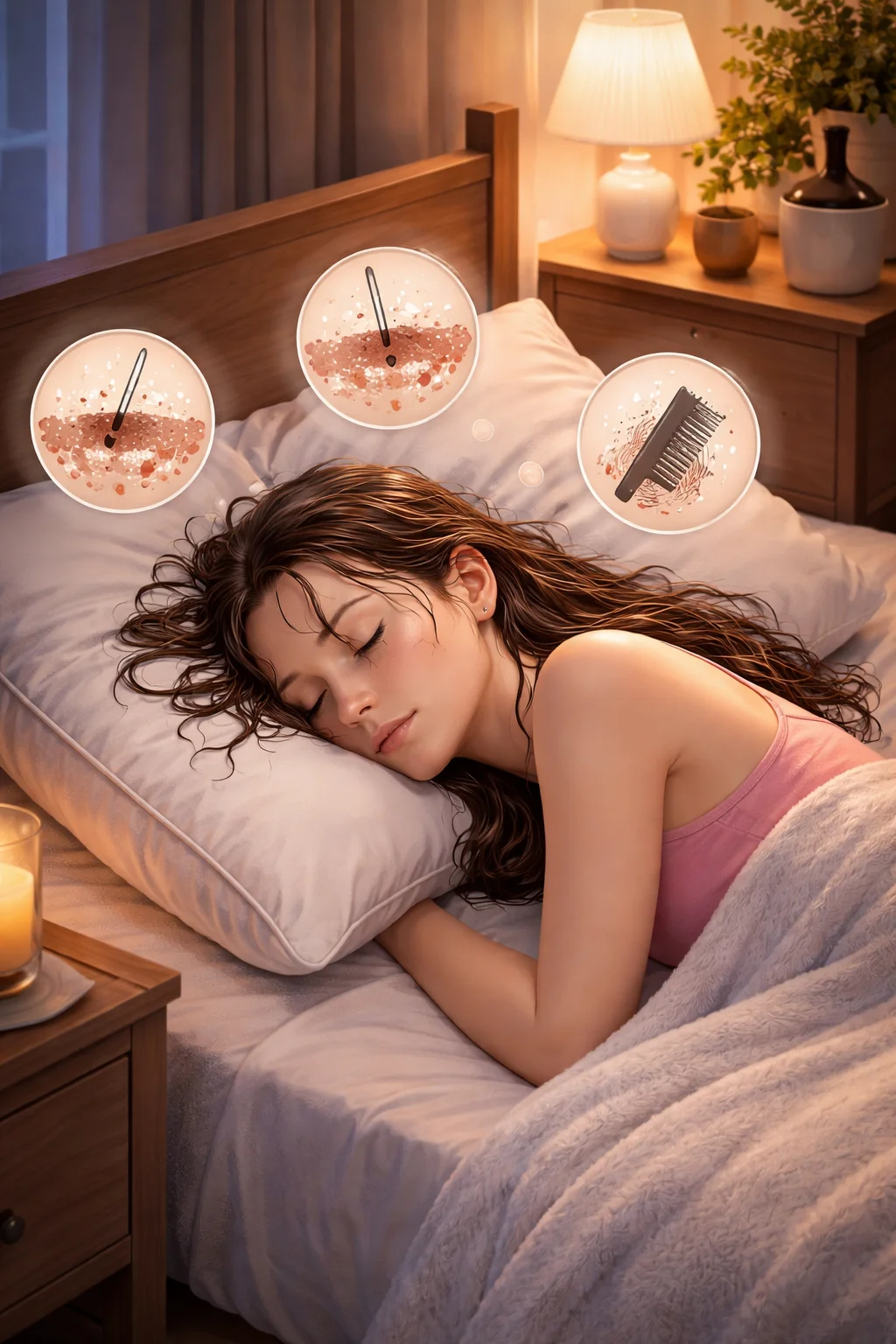 How Sleeping With Wet Hair Affects Your Scalp Health Over Time