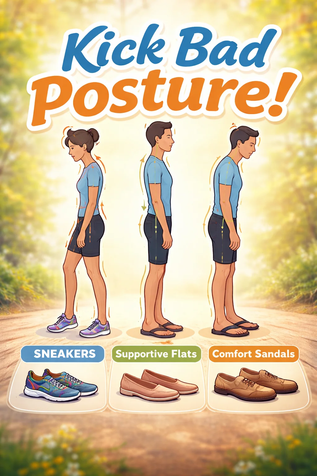 How Your Footwear Choices Affect Your Posture Over Time