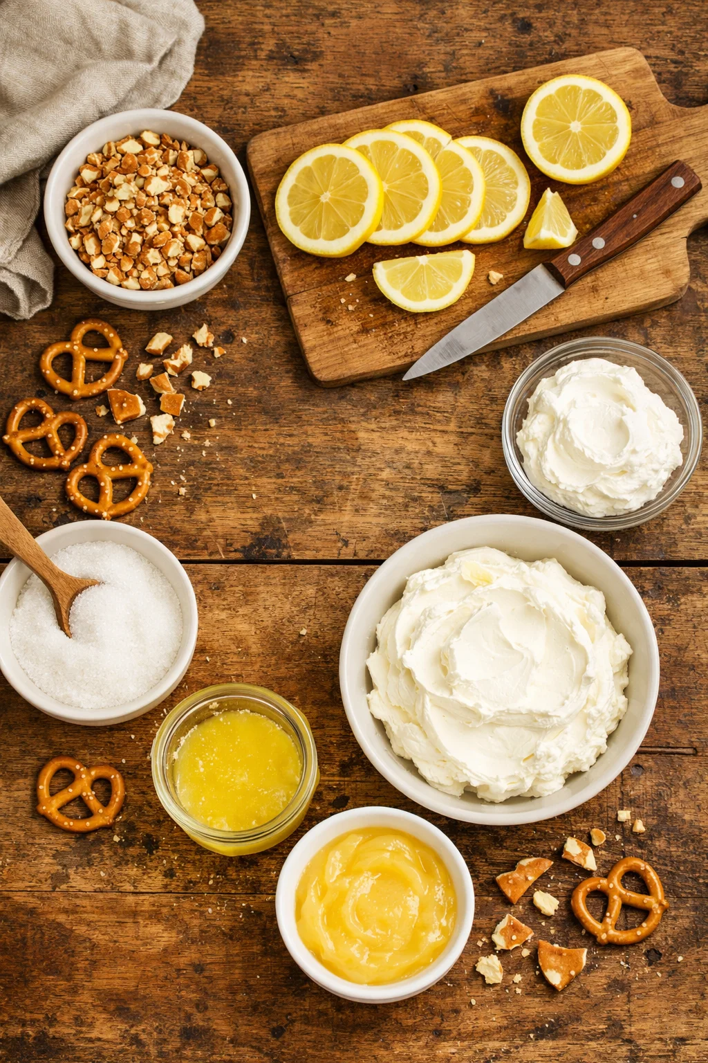 Lemon Pretzel Dessert