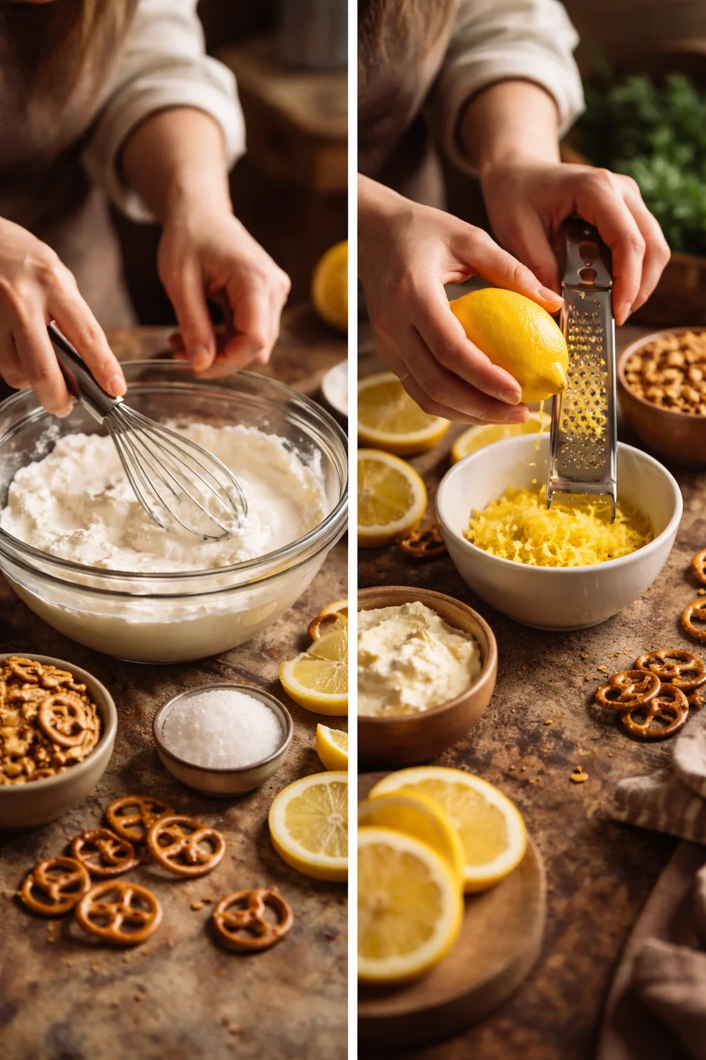 Lemon Pretzel Dessert